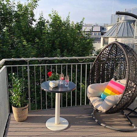 Stylish Rooms, Sunny Terrace In Vienna City Center المظهر الخارجي الصورة