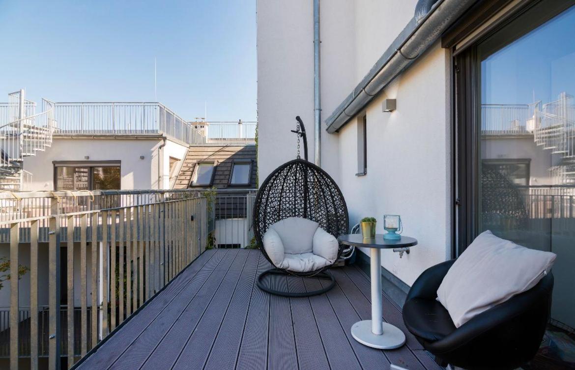 Stylish Rooms, Sunny Terrace In Vienna City Center المظهر الخارجي الصورة