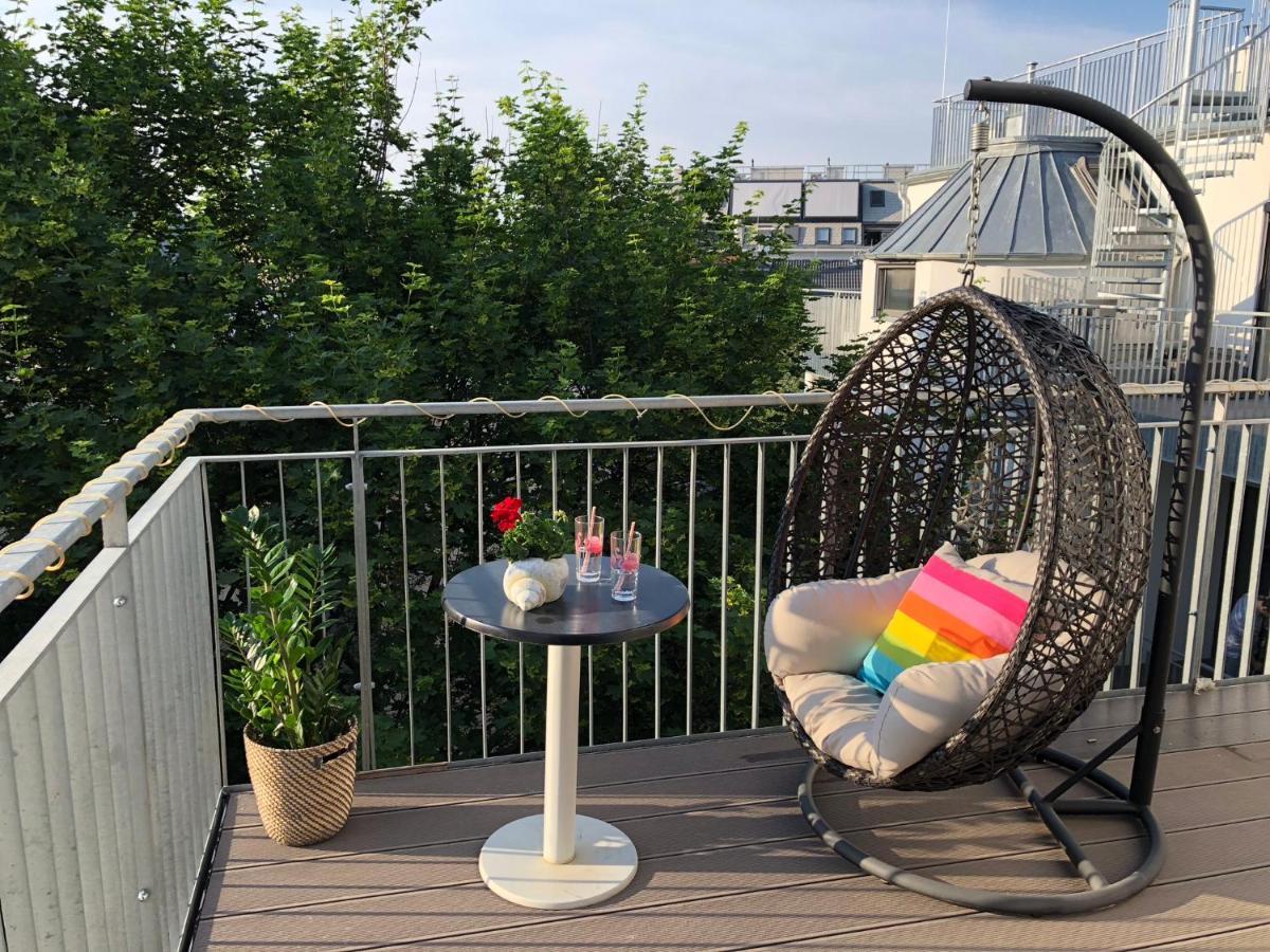 Stylish Rooms, Sunny Terrace In Vienna City Center المظهر الخارجي الصورة